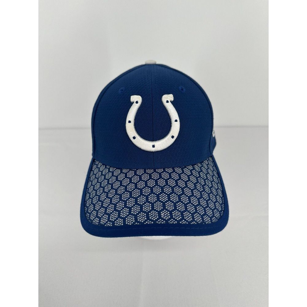 Indianapolis Colts Hat New‎ Era 39THIRTY NFL Cap Size Small-Medium Fitted